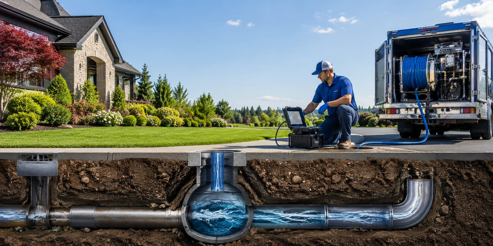 Drainage restoration information for Clayton, IN